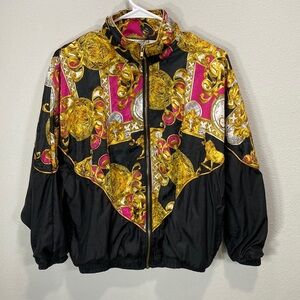 Vintage baroque jacket avait‎ 80s bright
